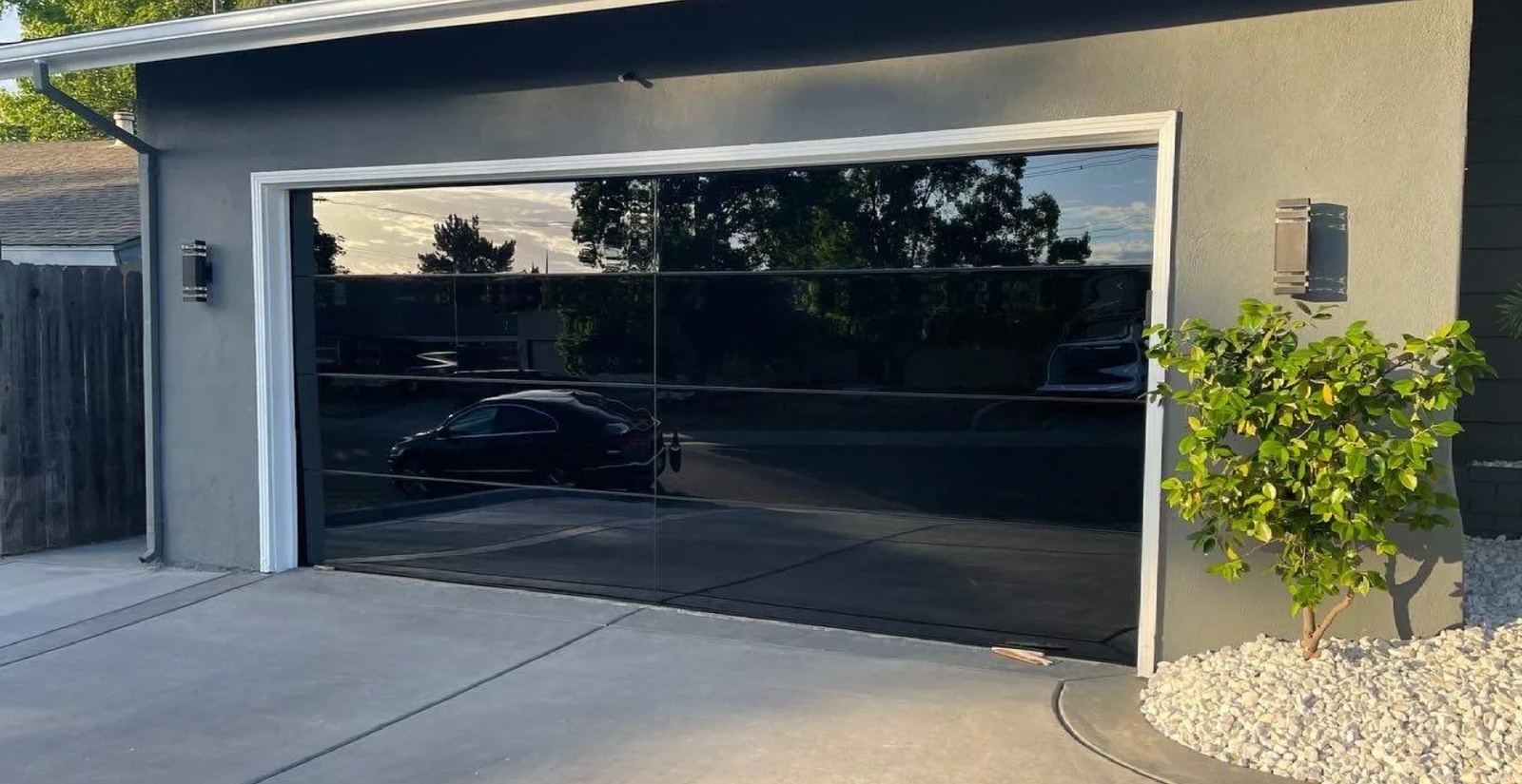 Glass custom garage door service of Reynoldsburg Garage Door Repair.