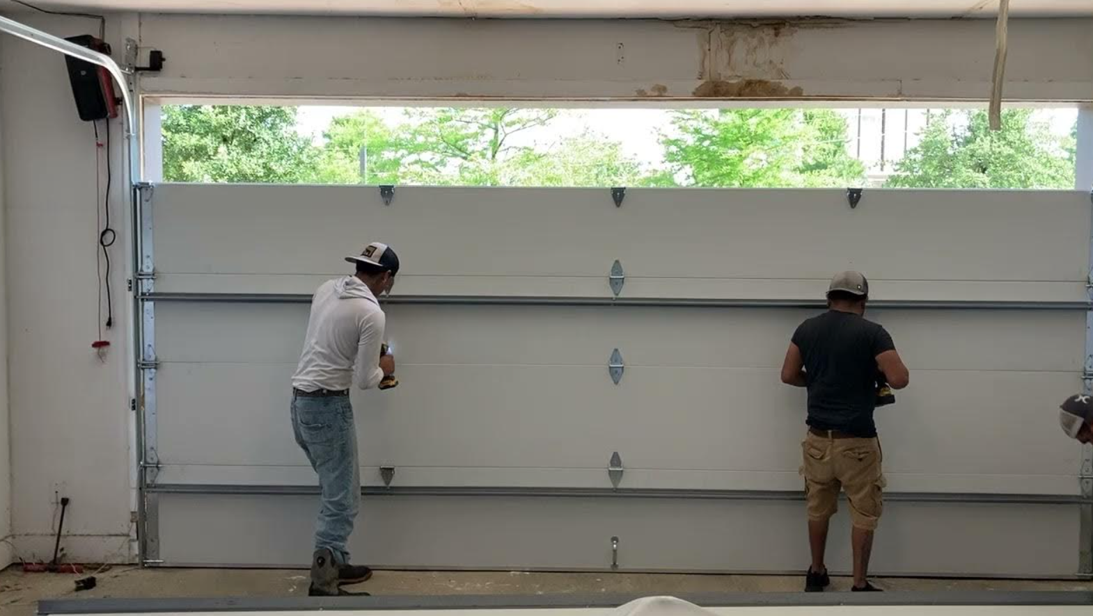 Garage door installation service in Reynoldsburg, OH by Reynoldsburg Garage Door Repair.