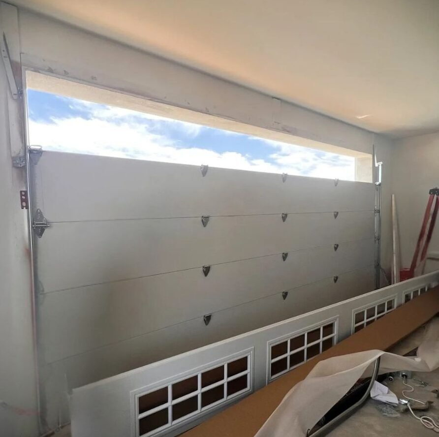 Sectional Panel Alignment & Bent Door Slab Repair